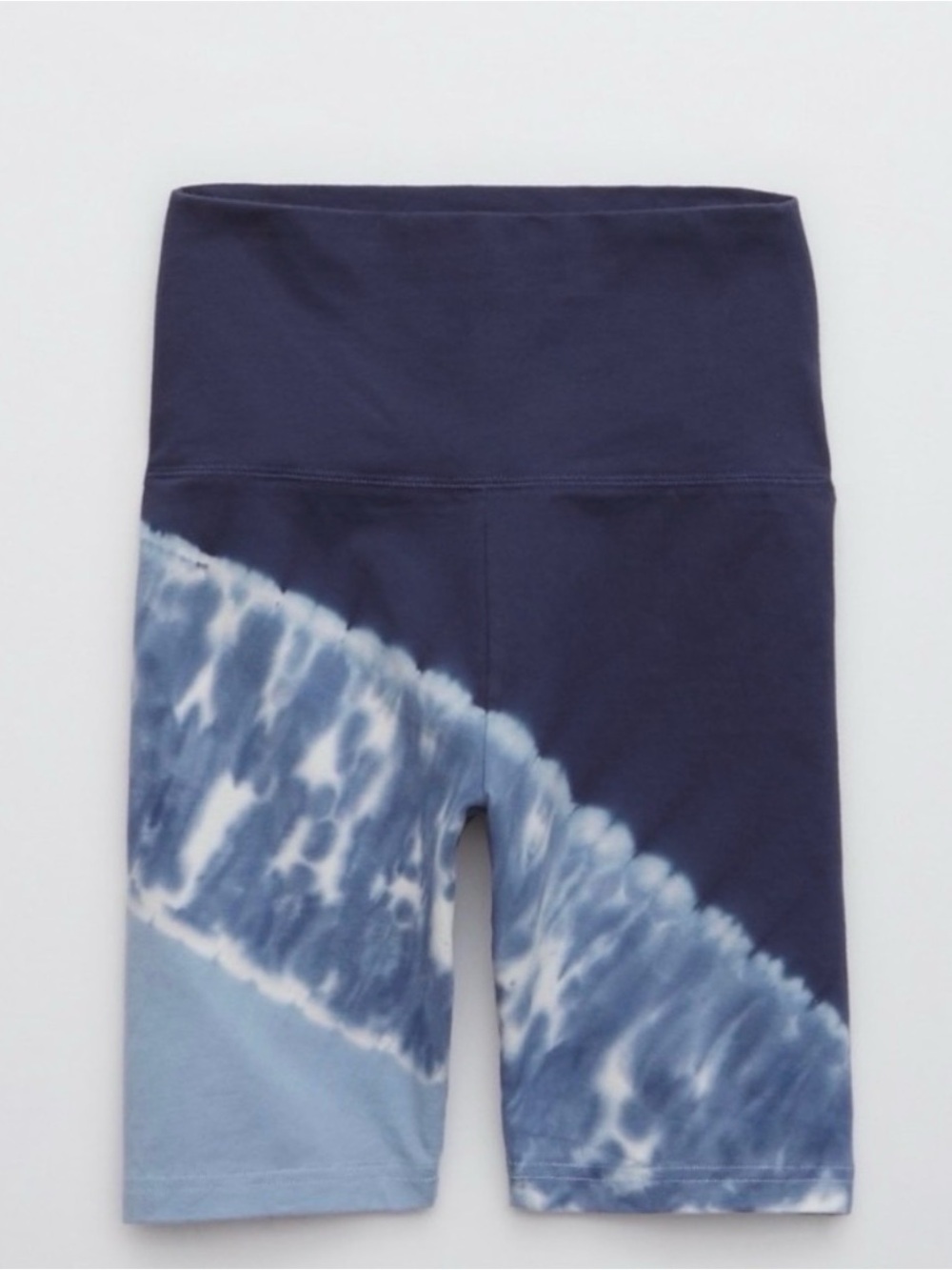 Aerie OFFLINE Tie-Dye High-Waist Bike Shorts - Blue